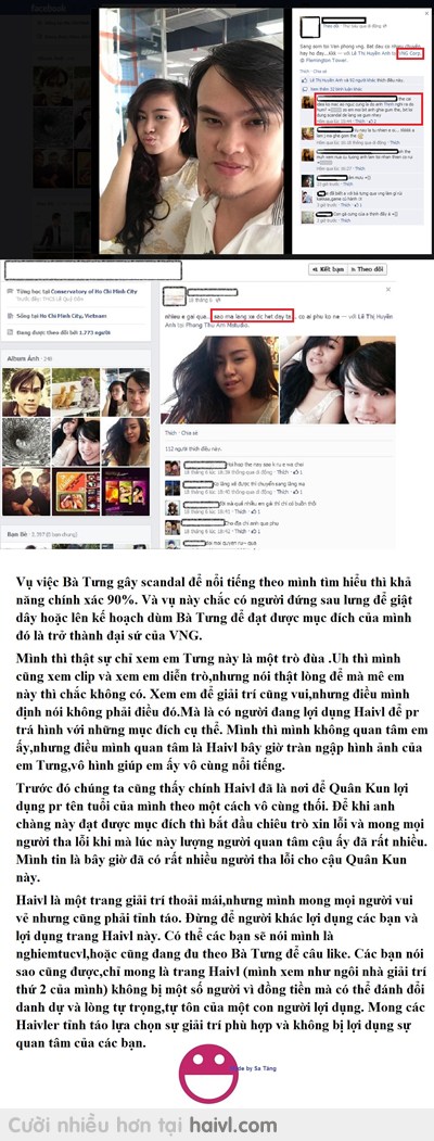 Đừng để Haivl bị lợi dụng :(