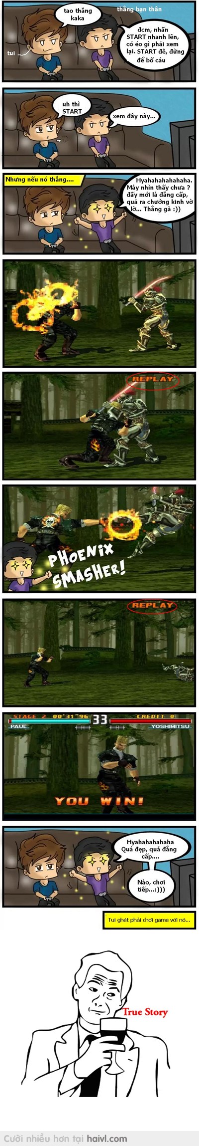 Khi tui chơi game với thằng bạn thân....:))