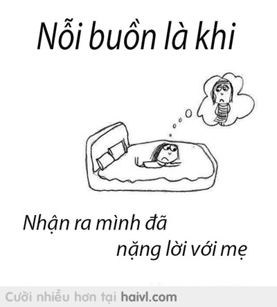 Nỗi buồn thực sự
