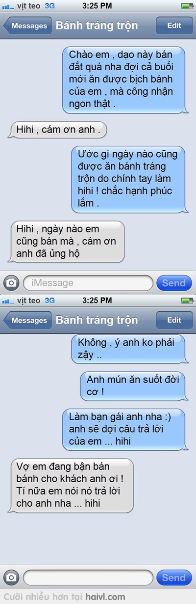 Quá phủ cho chàng trai tỏ tình với girl bánh tráng trộn =))