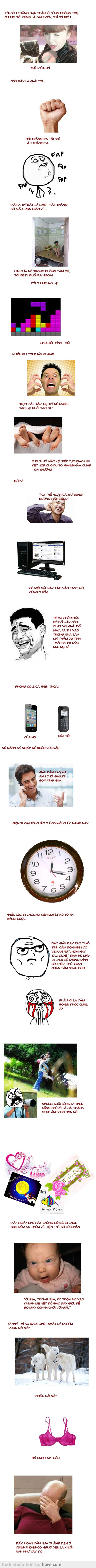 Tình yêu dành cho tất cả mọi người part 11: thằng bạn cùng phòng có gấu
