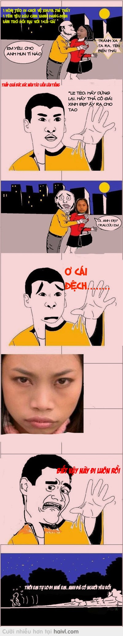 Khi gái xấu gặp nạn :3