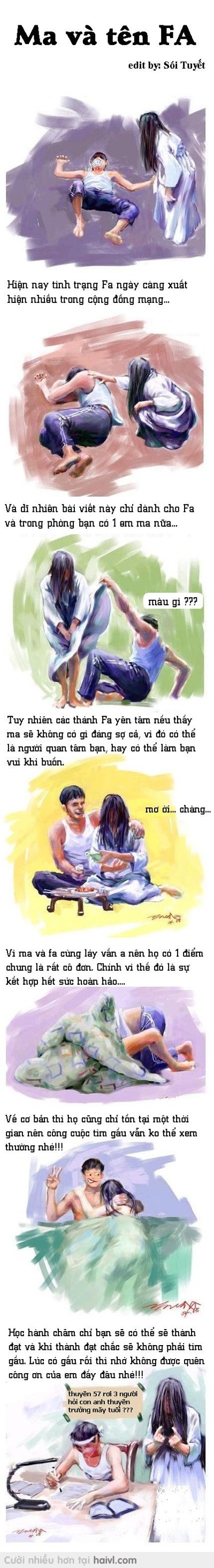 Hậu quả của việc khi ma dọa thanh niên FA!