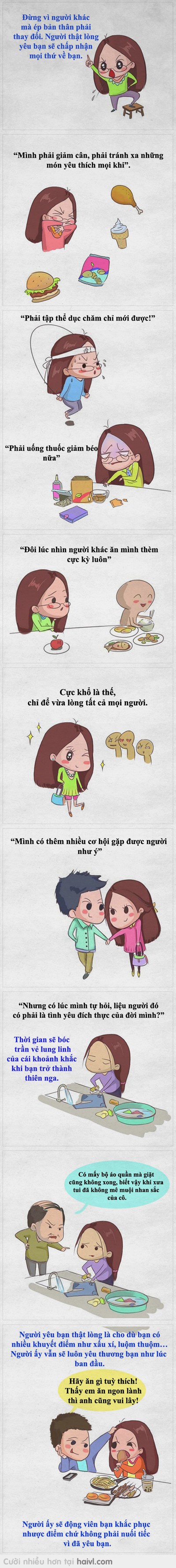 Thế nào là người yêu bạn thật lòng? <3