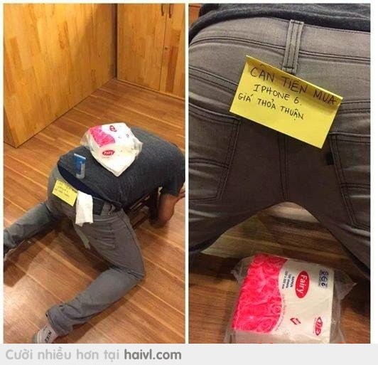 Con trai thiếu tiền thì bán gì =))